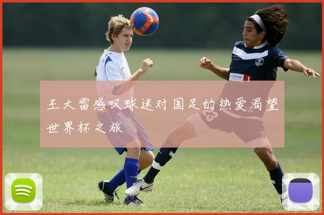 王大雷感叹球迷对国足的热爱渴望世界杯之旅