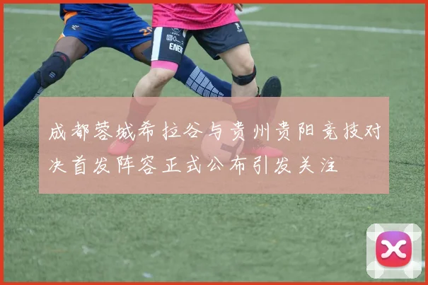 成都蓉城希拉谷与贵州贵阳竞技对决首发阵容正式公布引发关注